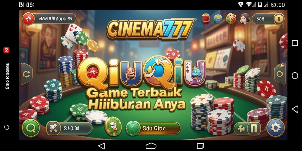 Tampilan gameplay QiuQiu yang menegangkan dan seru.