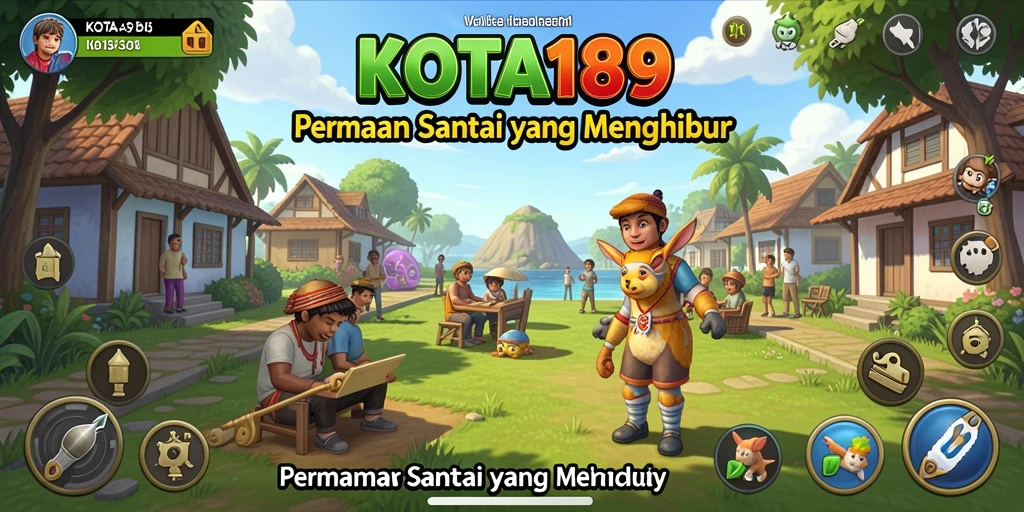 Tampilan gameplay KOTA189 yang mengasyikkan dan interaktif.
