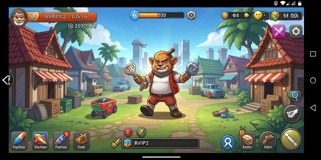 Gambaran gameplay menarik dari RVIP2 yang seru.